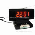 LED Digital Alarm Clock Radio, 220V AC/50Hz, Made of Original ABS/PS Crust Material